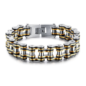 Stainless Steel Bike Bracelet