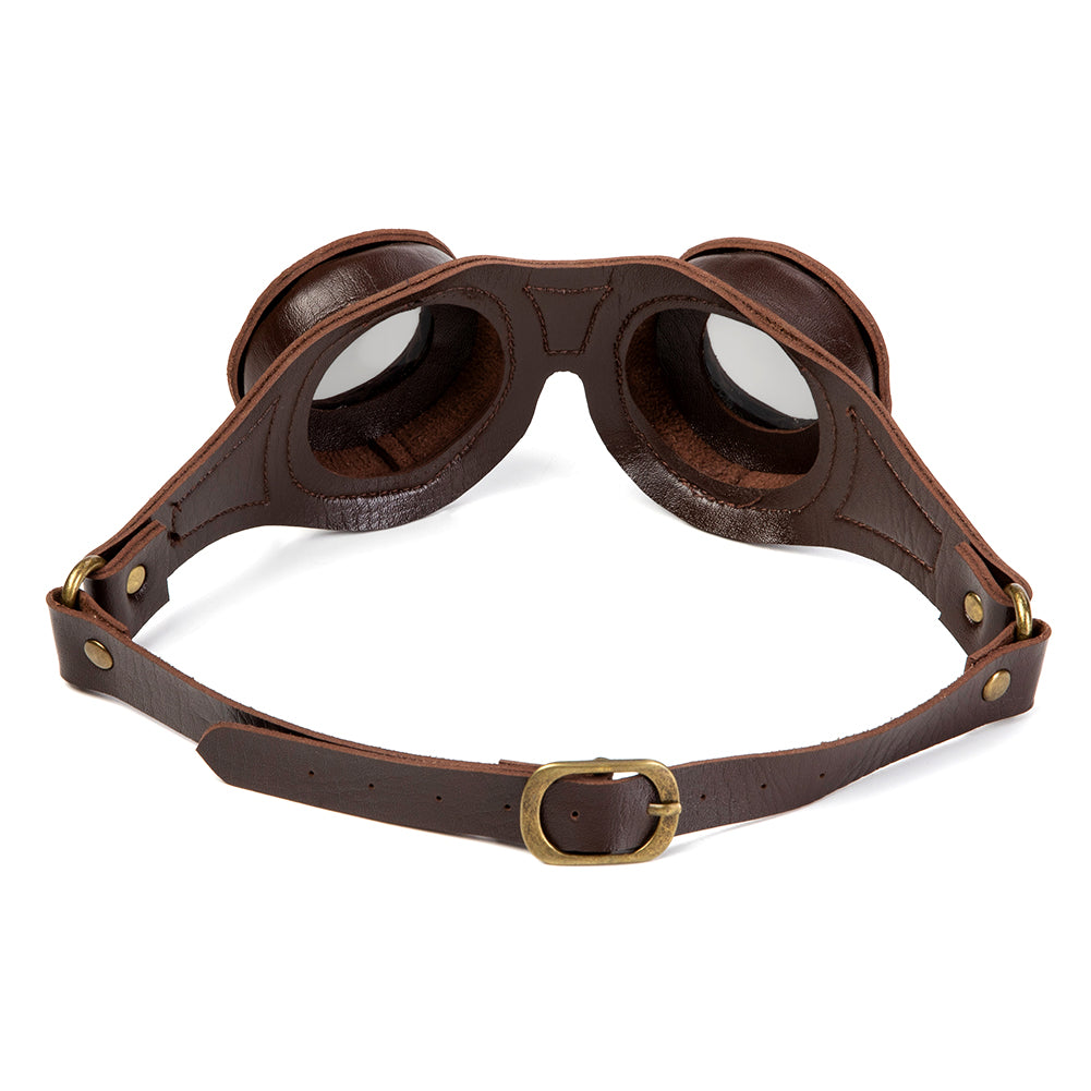 steampunk motorcycle goggles Steampunk Retro Motorcycle Goggles – Green Gear Bikes