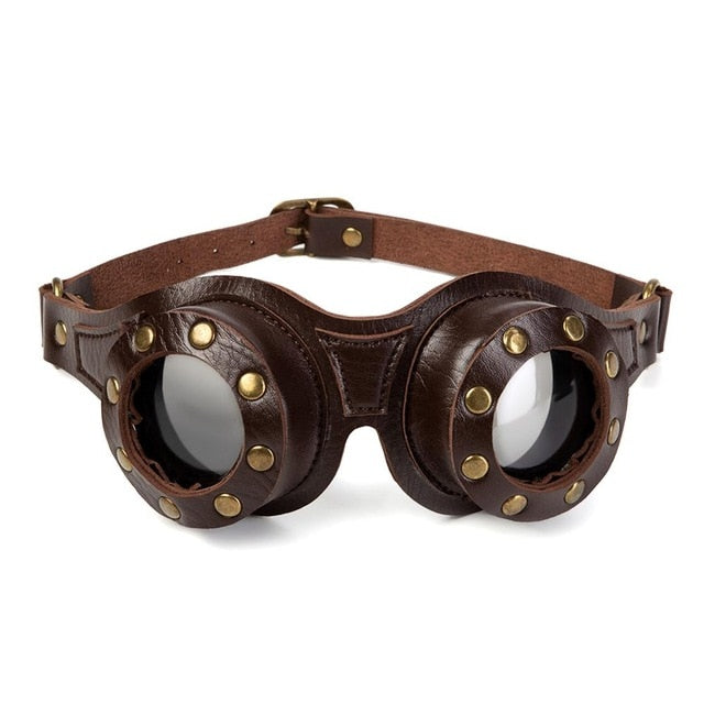 Steampunk Retro Motorcycle Goggles